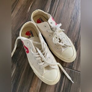 Comme Des Garçon Play Converse Chuck Taylor Sneakers Size M5/W7